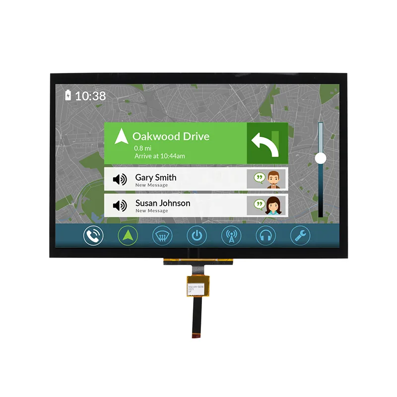 Moduł przemysłowego ekranu dotykowego PCAP o przekątnej 10,1 cala