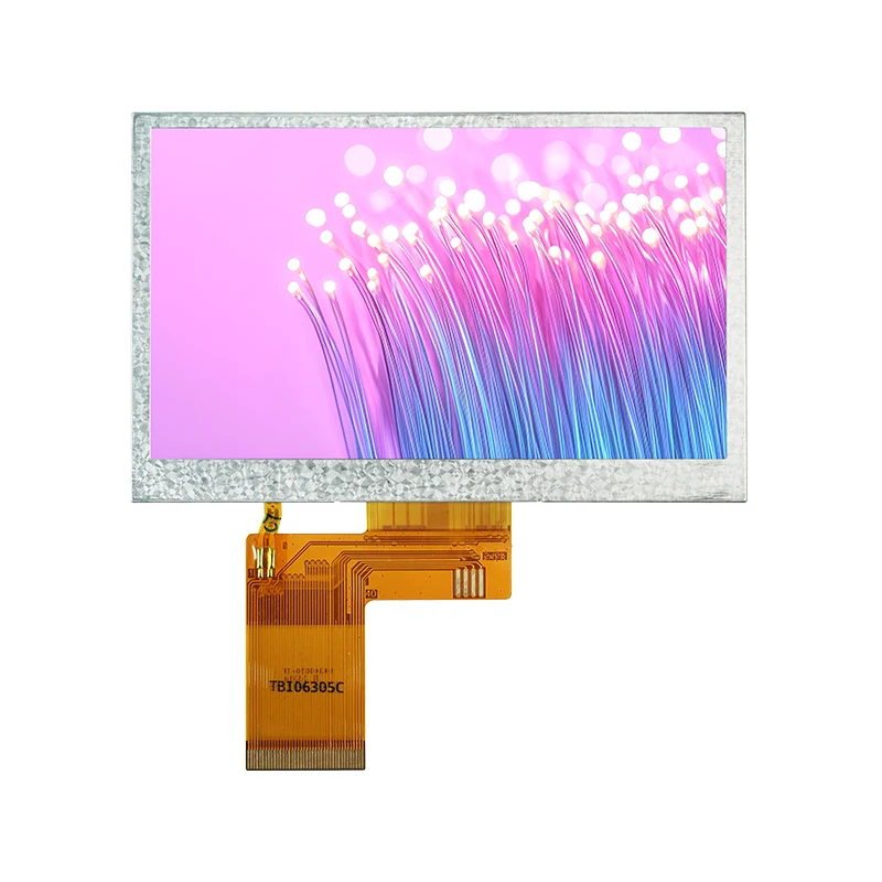 4,3 '450 CD/m² jasność TN TFT LCD moduł ekranu